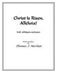 Christ Is Risen, Alleluia! SAB choral sheet music cover